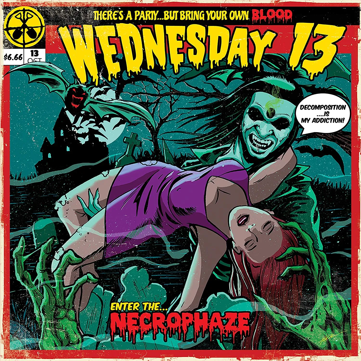 Wednesday 13 - Necrophaze [Mint/Purple Haze LP]